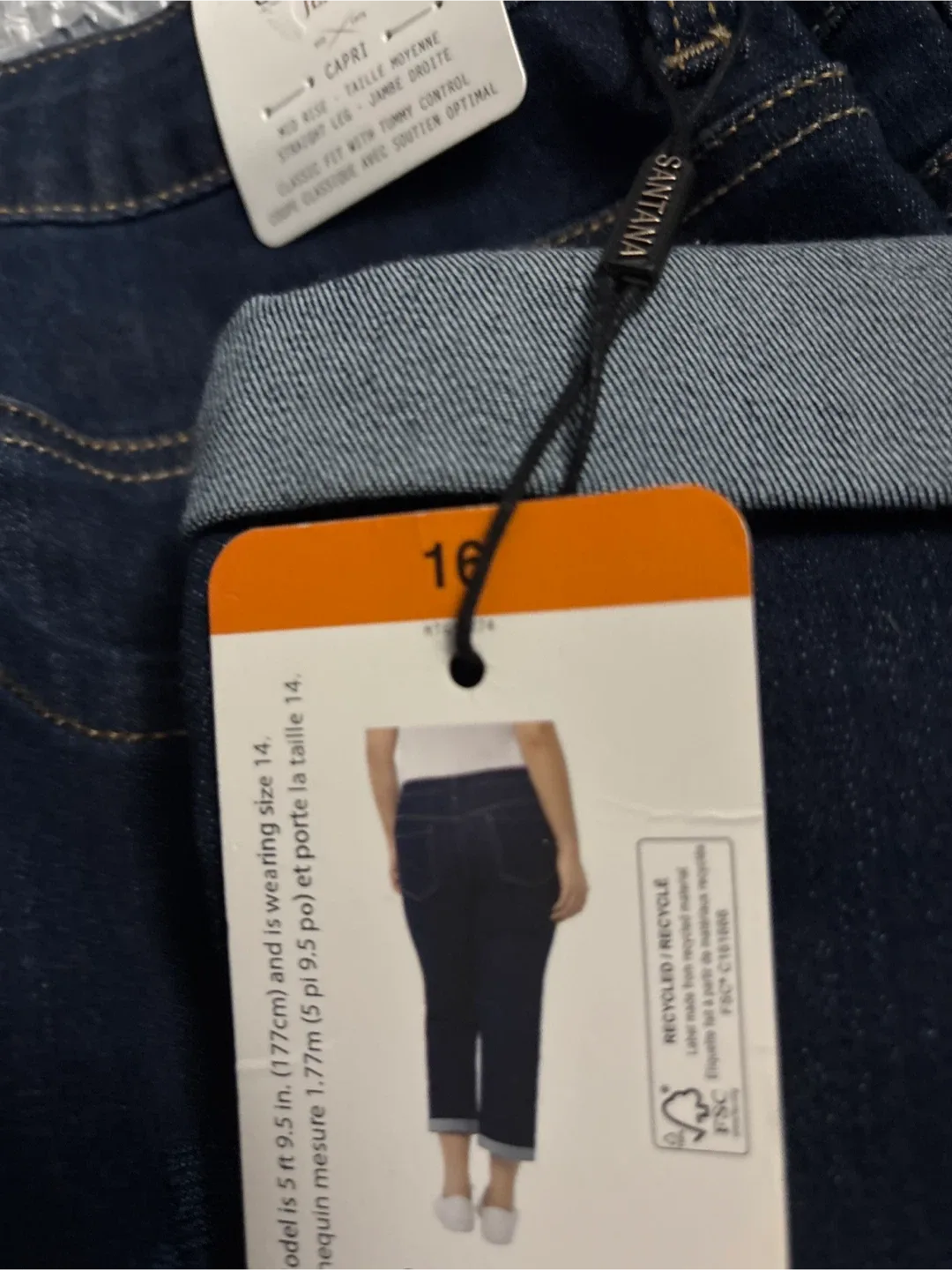 ( 2 pairs )Hilary Radley & Santana Jeans - Size 16 image indicator(5)