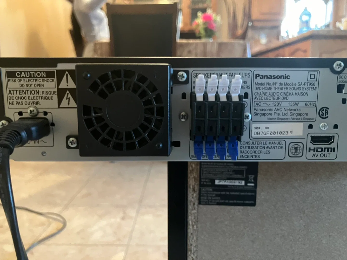 Panasonic Home Theatre System image indicator(6)