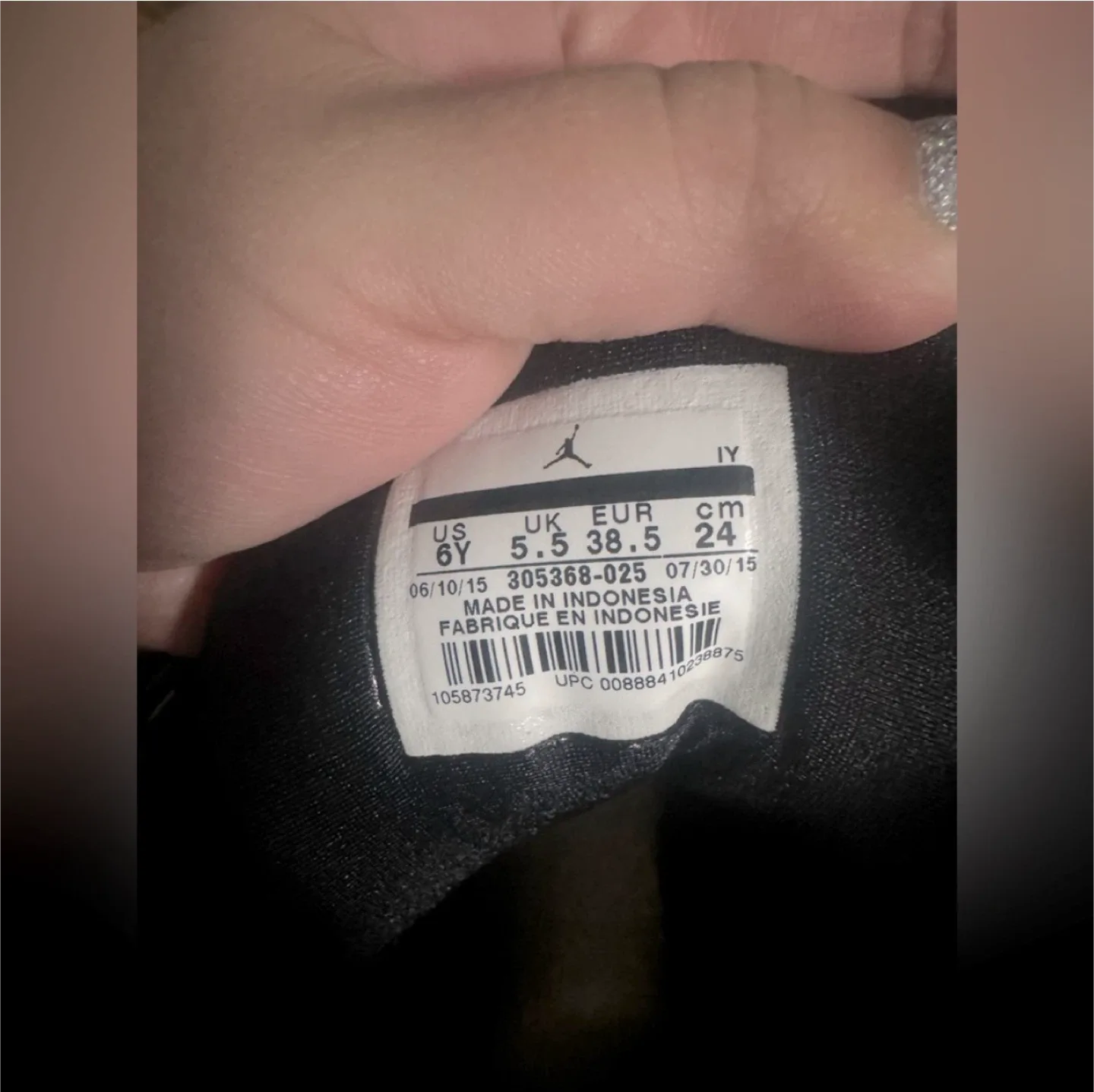 Air Jordan 8 Retro Aqua’s GS Youth Size 6Y image indicator(6)