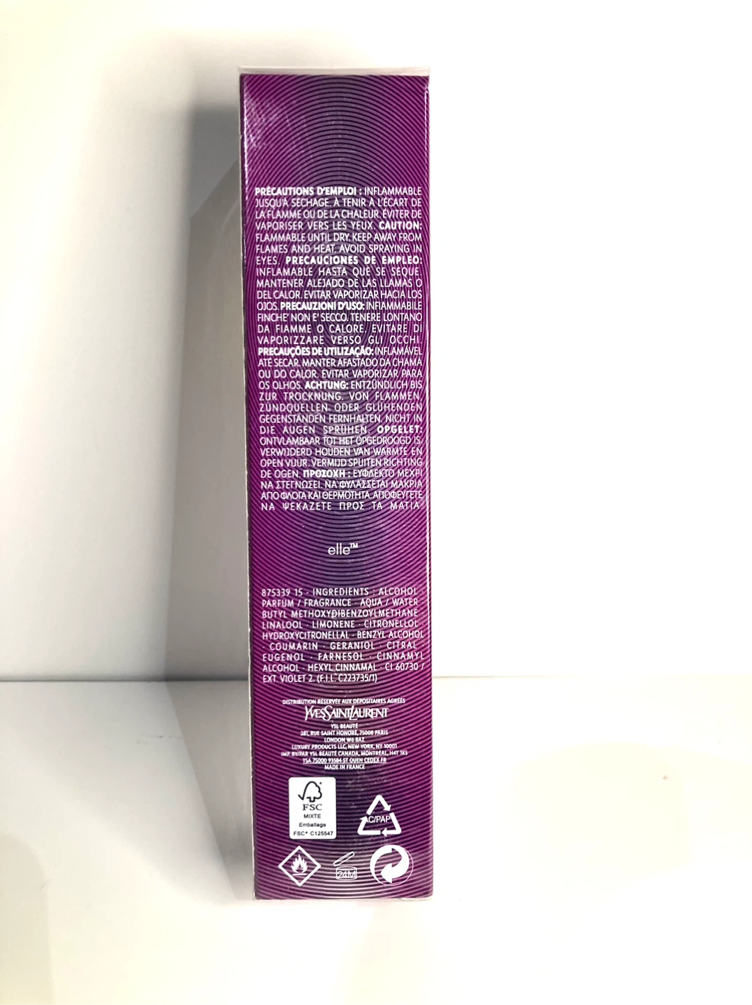 Yves Saint Laurent Elle Eau de Parfum 90ml - photo 3