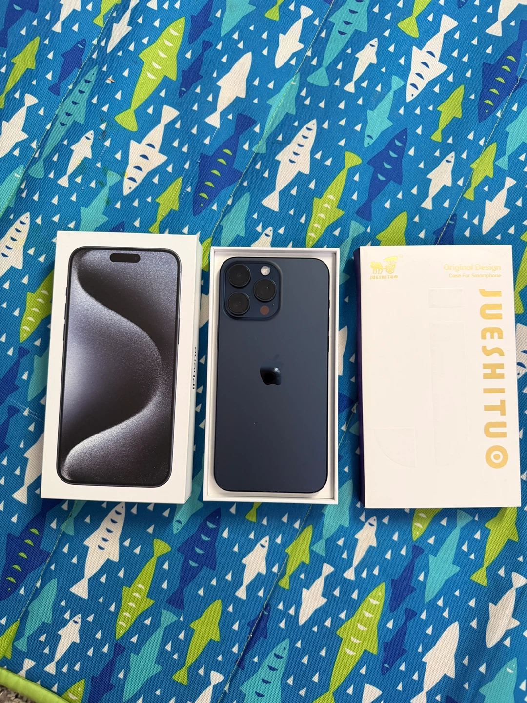 iPhone 15 Pro Max 256gb (Blue Titanium) - photo 3