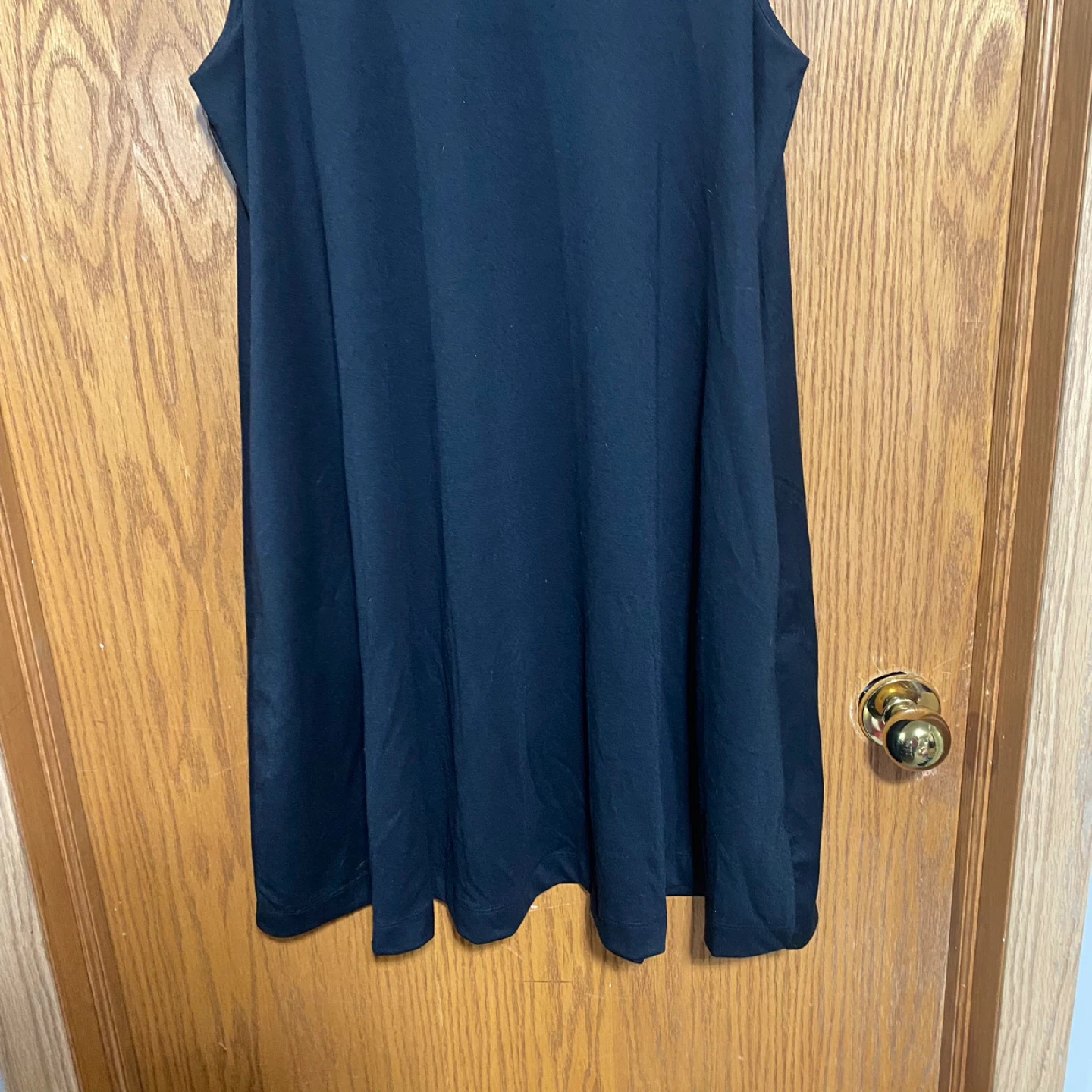 Solid sleeveless A-Line Dress - photo 3