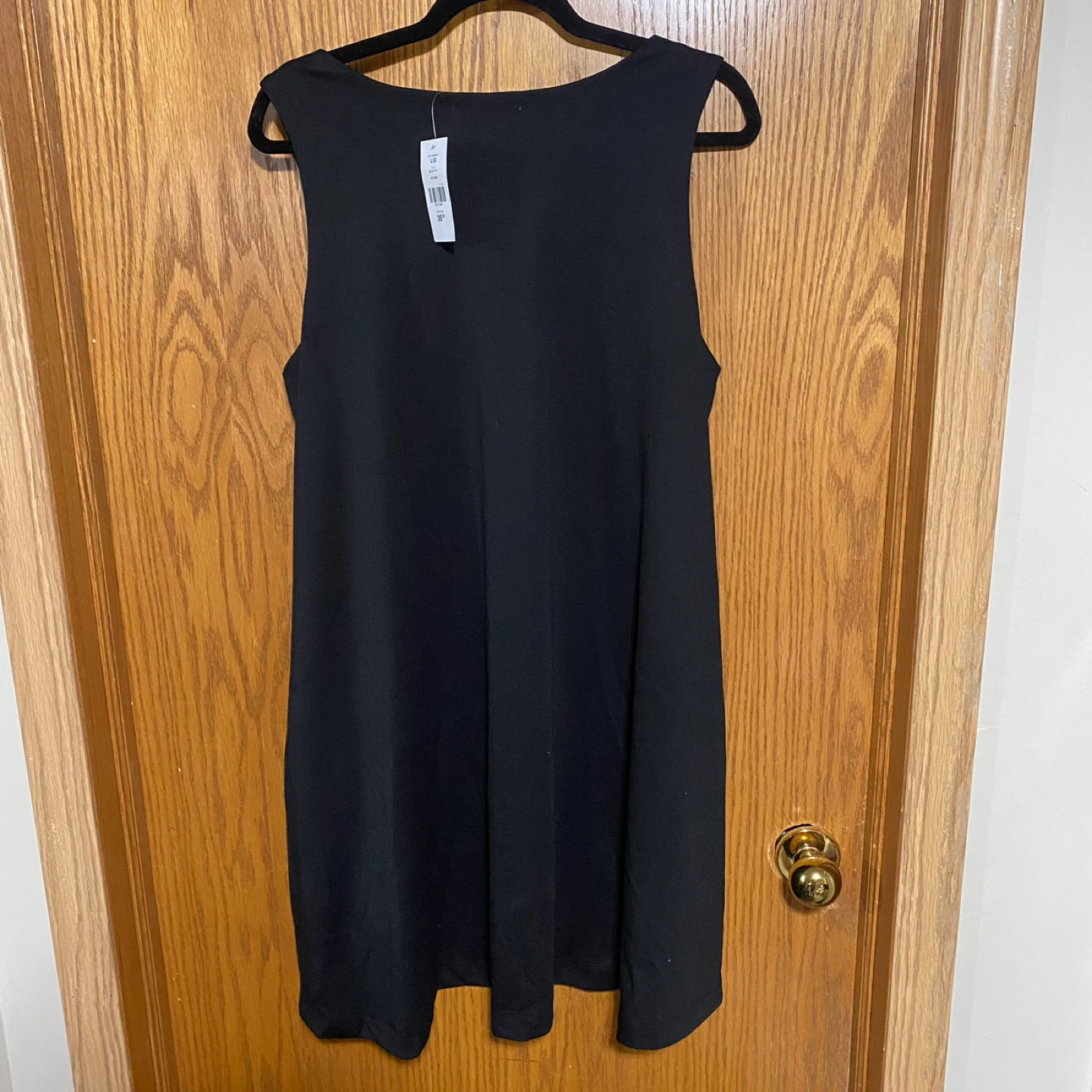 Solid sleeveless A-Line Dress - photo 4