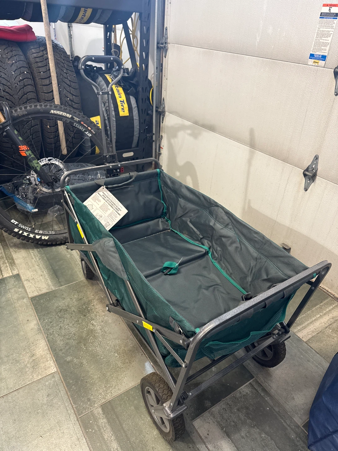 Collapsible Folding Wagon - Green - photo 2