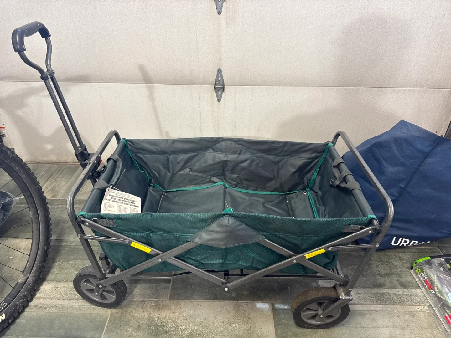 Collapsible Folding Wagon - Green thumbnail