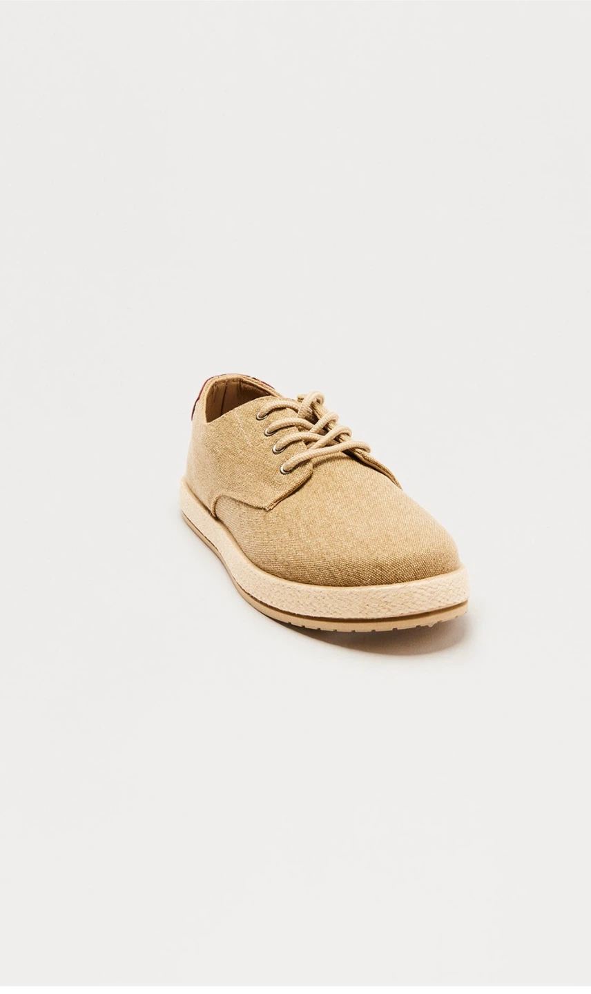 Brown Espadrille Sneakers - Size 9