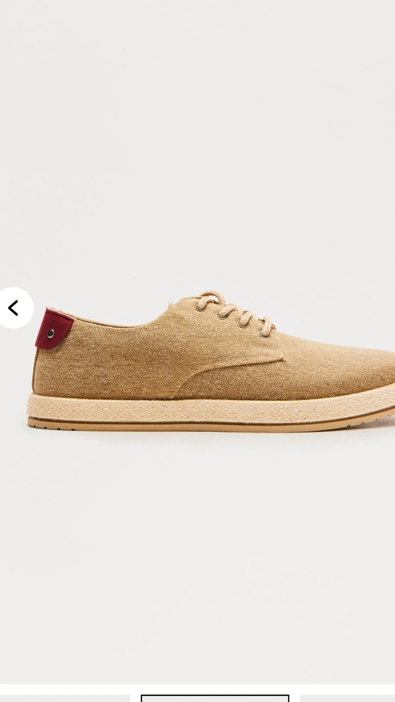 Brown Espadrille Sneakers - Size 9 - photo 2