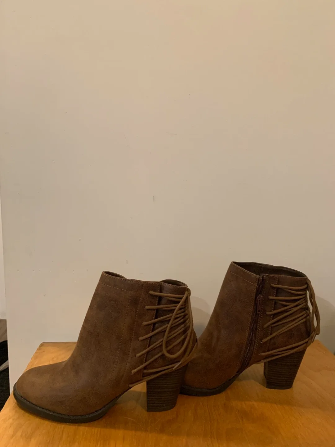 Brown Ankle Boots, Size 9.5 image indicator(2)