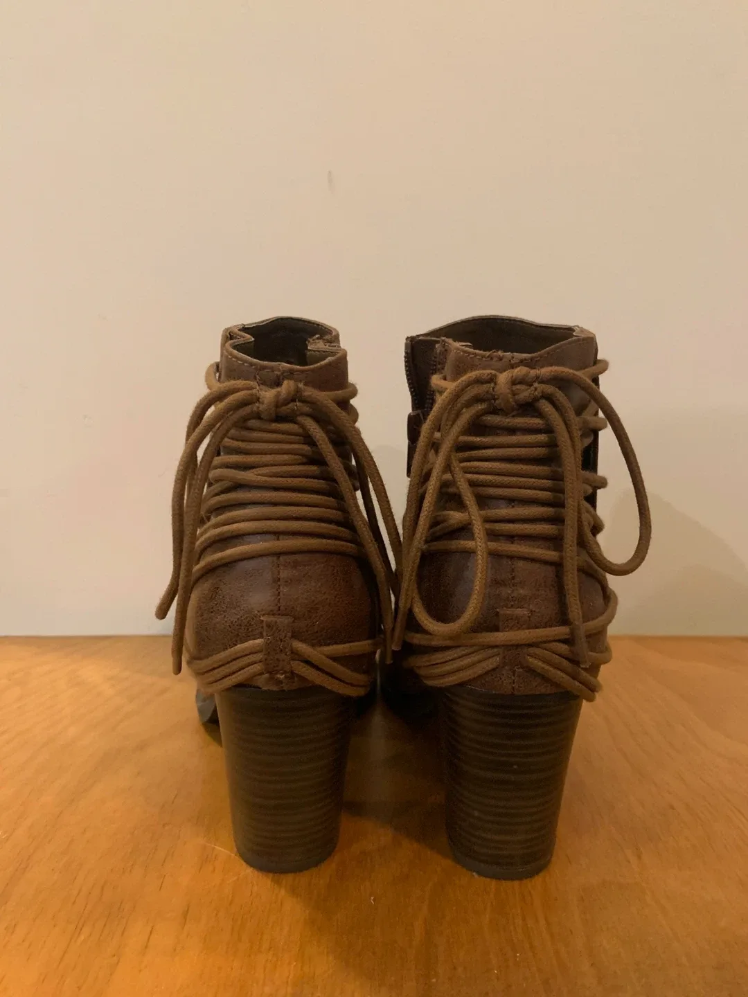 Brown Ankle Boots, Size 9.5 image indicator(3)