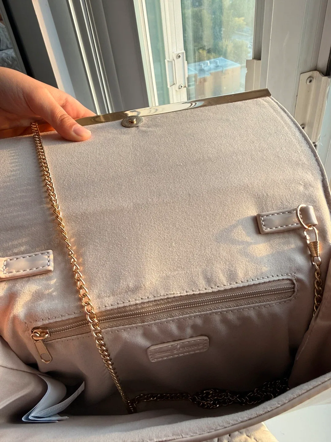 Call It Spring Lovoniel Clutch - Beige image indicator(7)