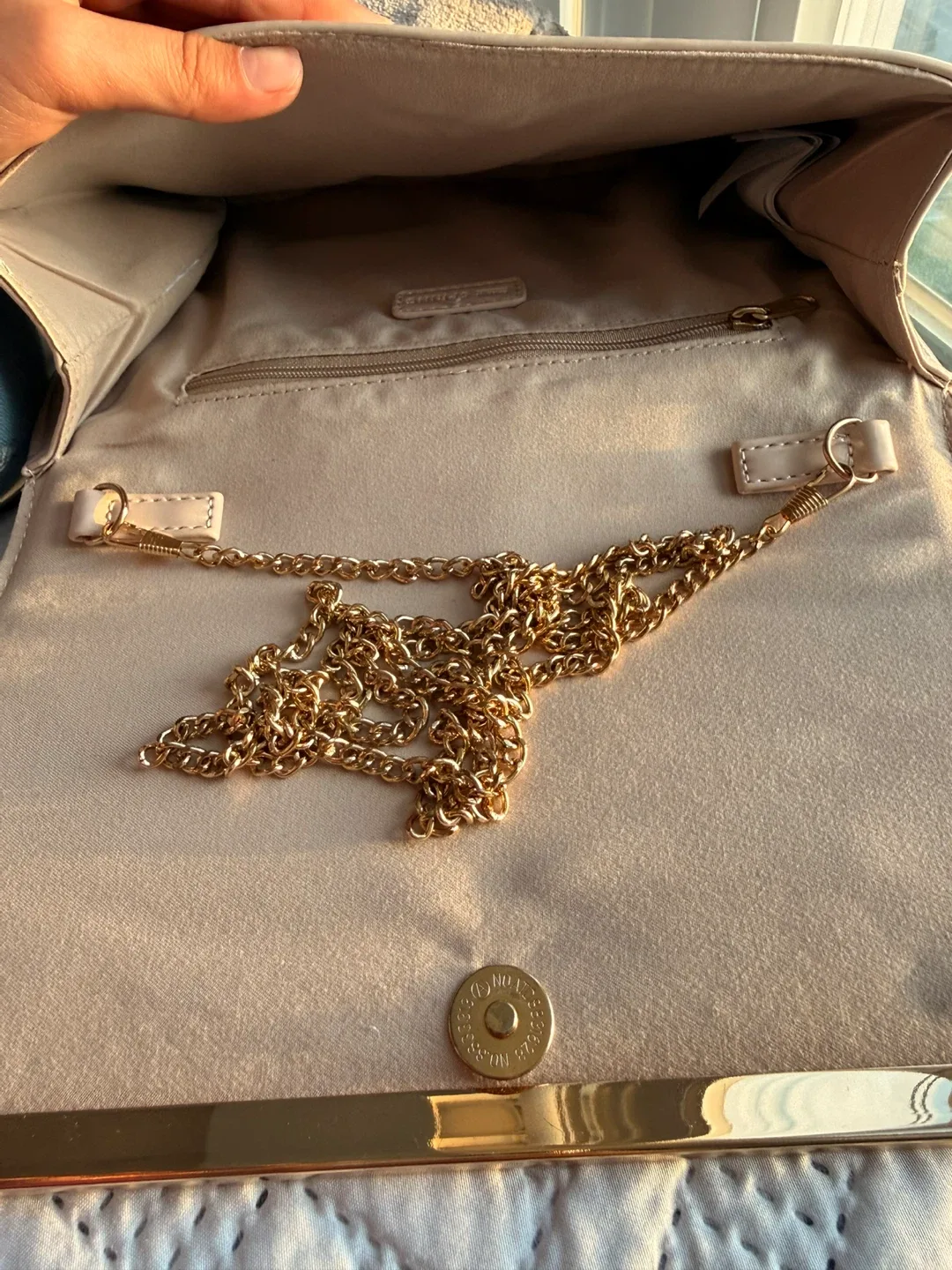 Call It Spring Lovoniel Clutch - Beige image indicator(8)