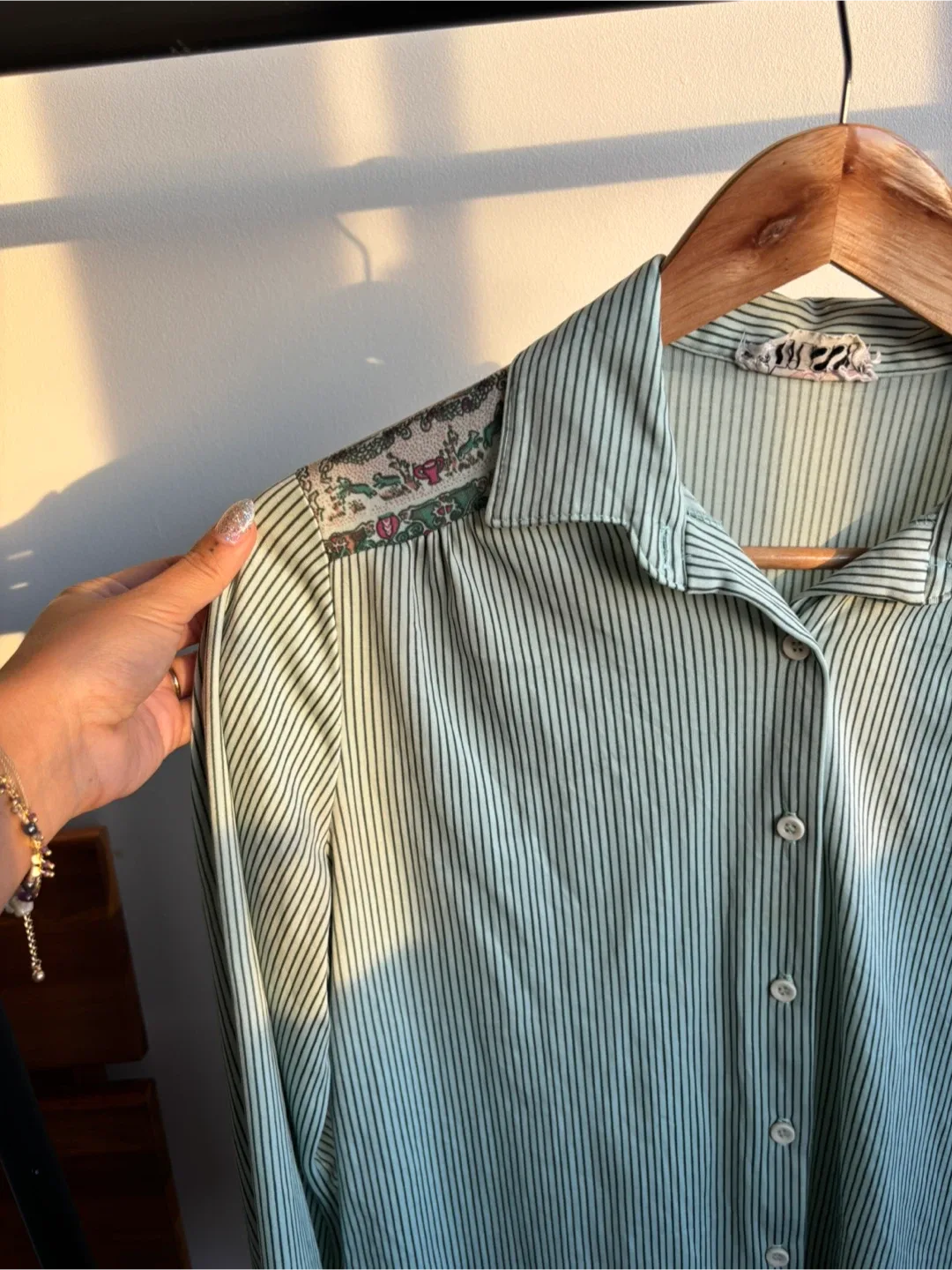 Vintage Trish Striped Blouse thumbnail