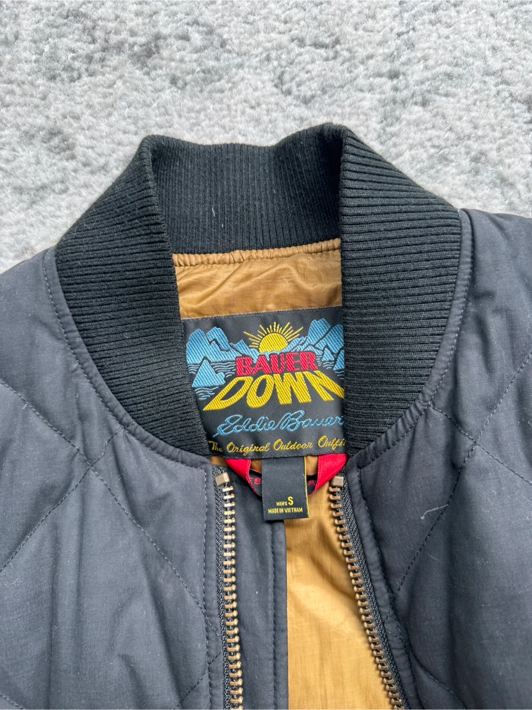 Eddie Bauer Down Bomber Jacket - Size S image indicator(2)