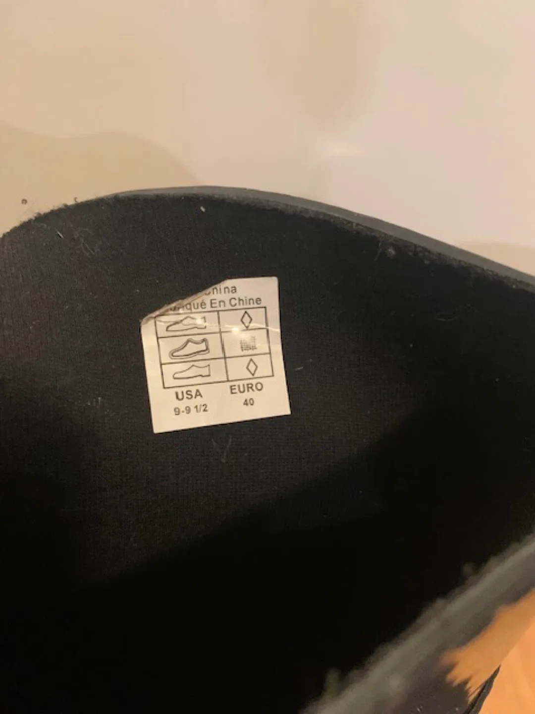 Black Rain Boots - Size 9.5 (US) image indicator(3)