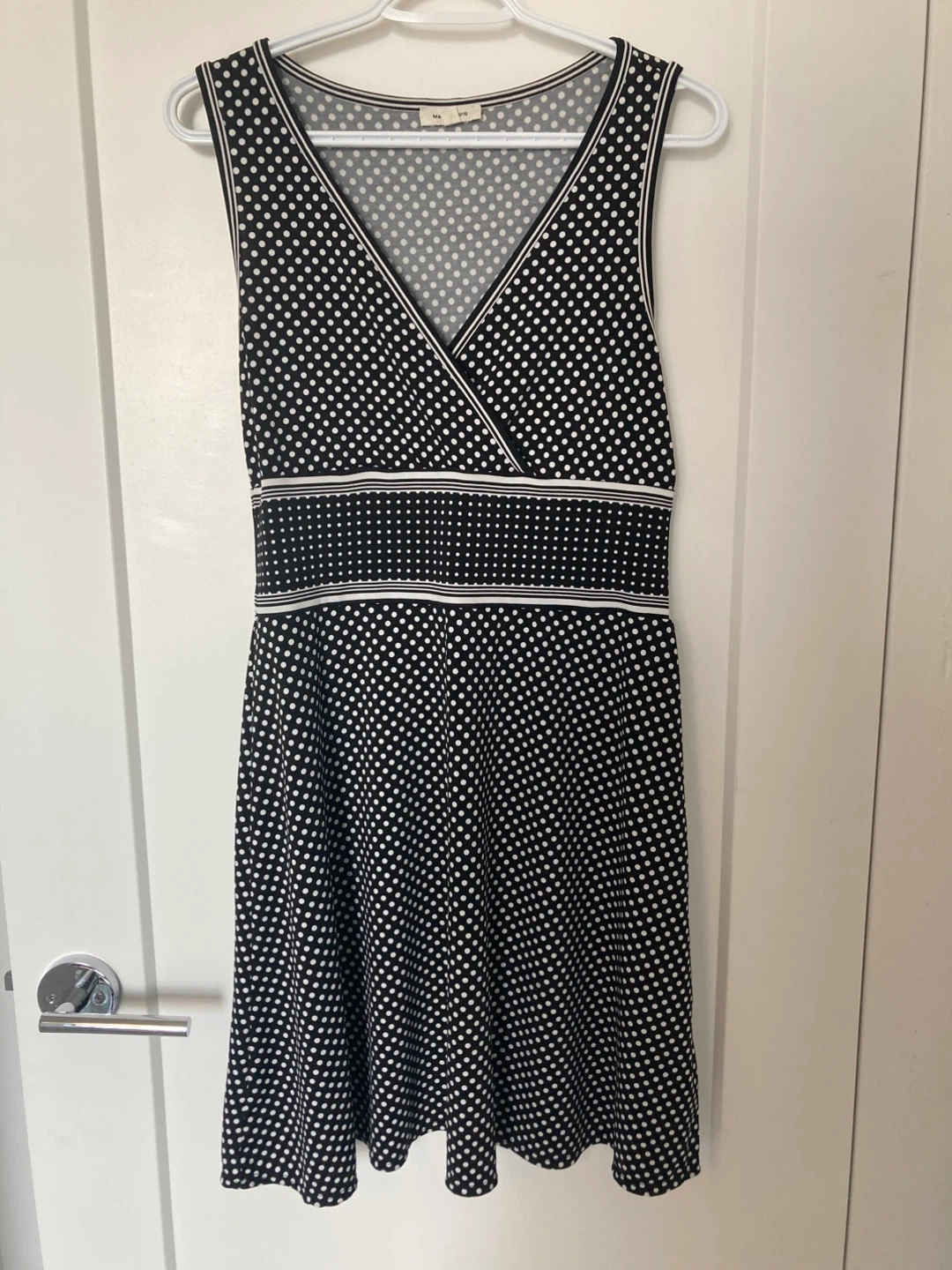 Black & White Polka Dot Dress