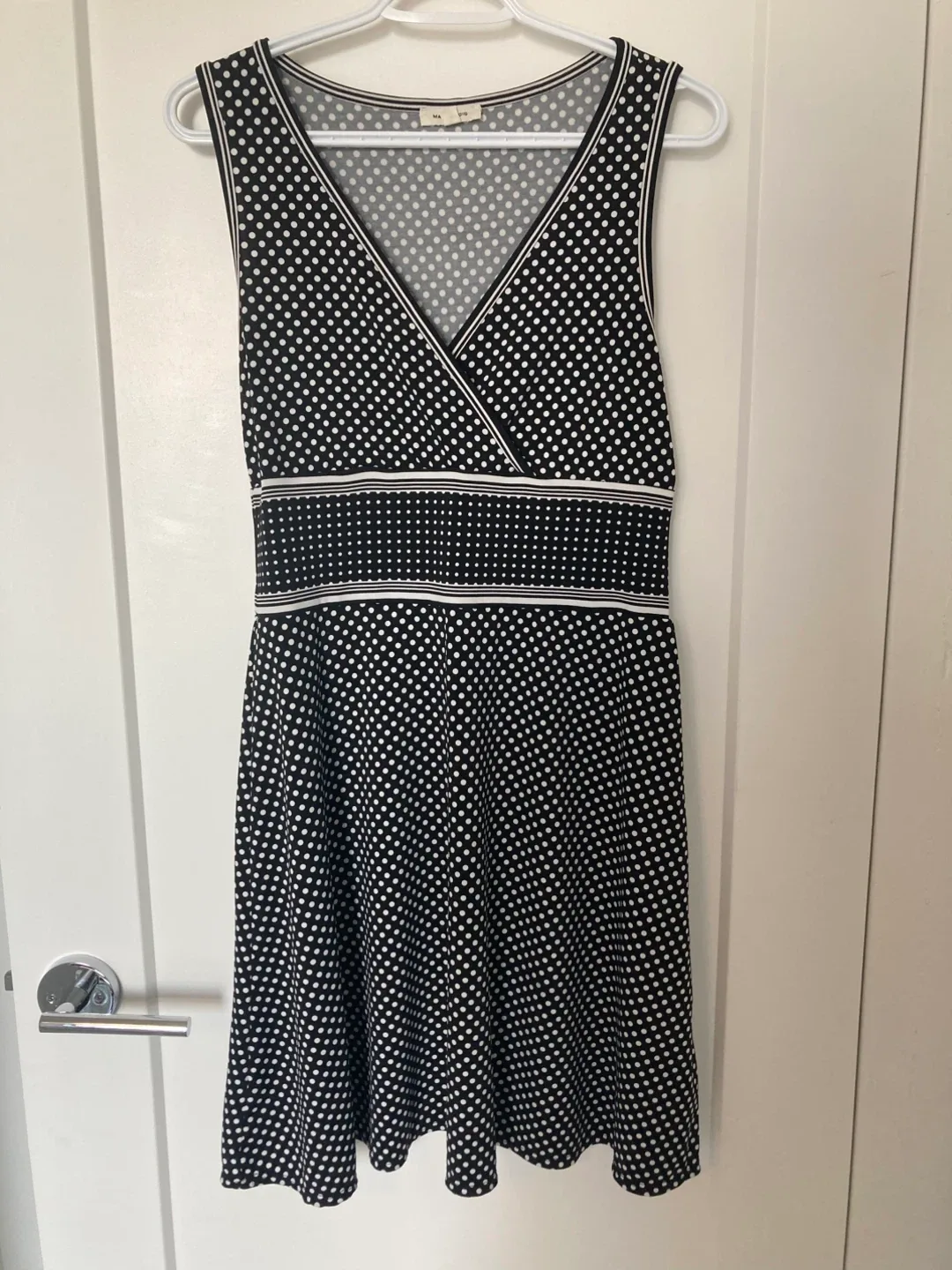 Black & White Polka Dot Dress thumbnail