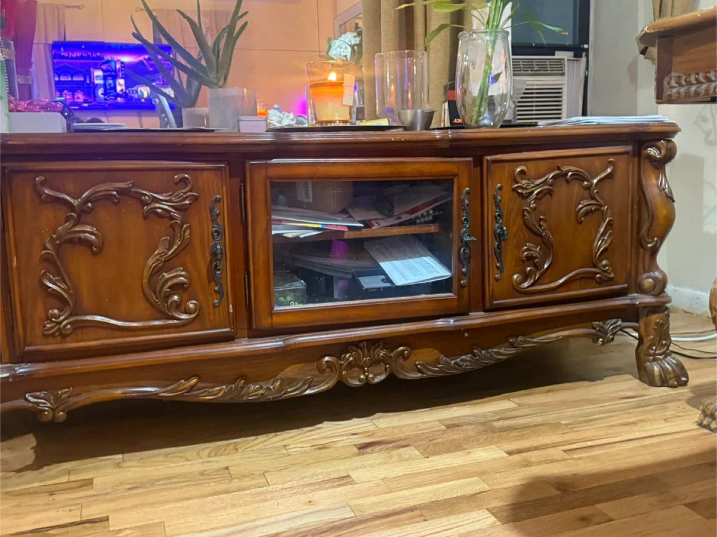 Freeee Beautiful Wood Antique Vintage Stand - photo 2