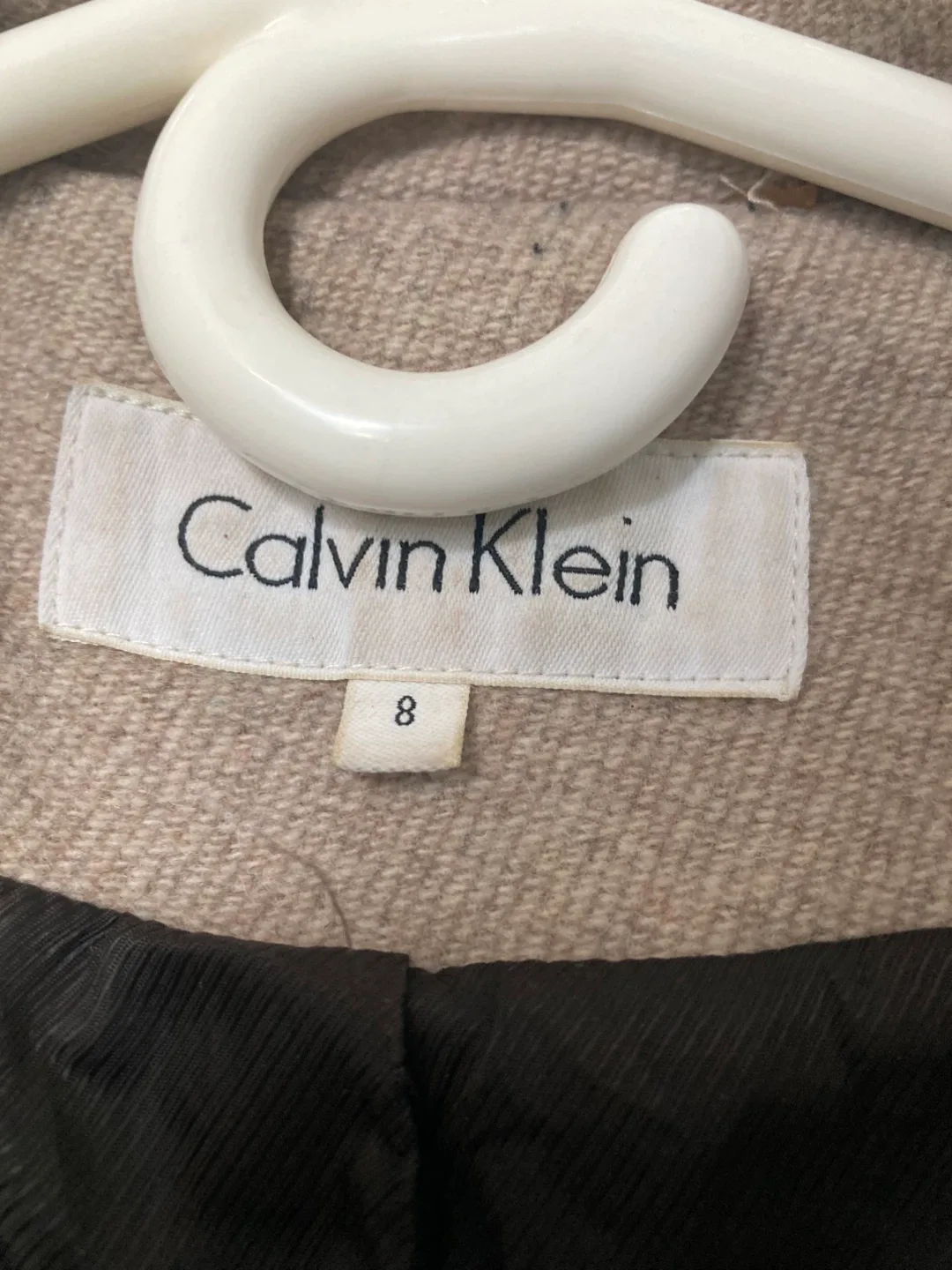 Calvin Klein Wool Blend Coat - Size 8 image indicator(2)