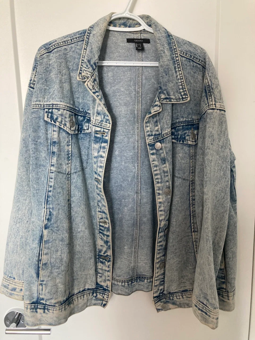 Forever 21 Denim Jacket - Size Large thumbnail