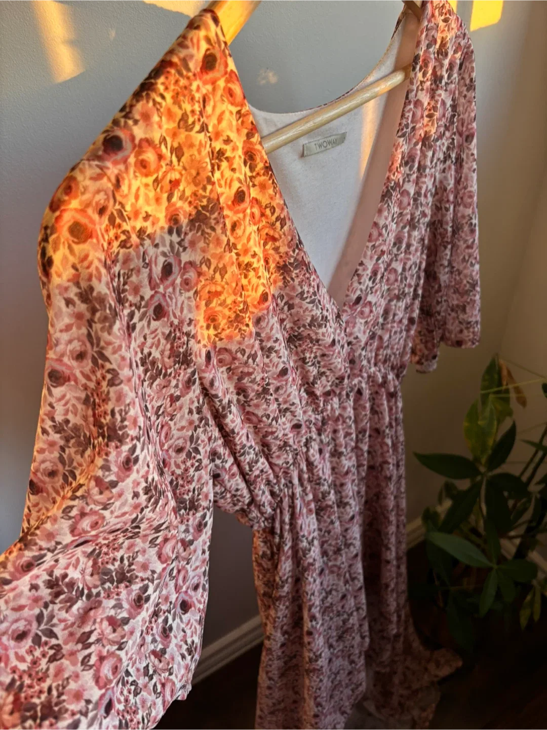 TWO WAY Floral Print Dress image indicator(2)