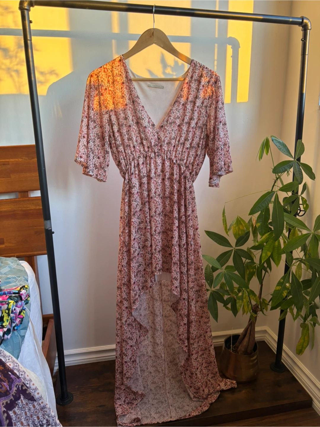 TWO WAY Floral Print Dress