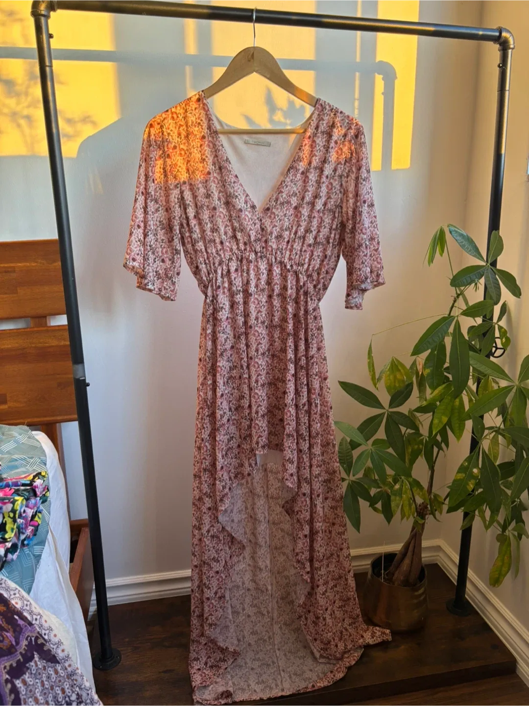 TWO WAY Floral Print Dress thumbnail