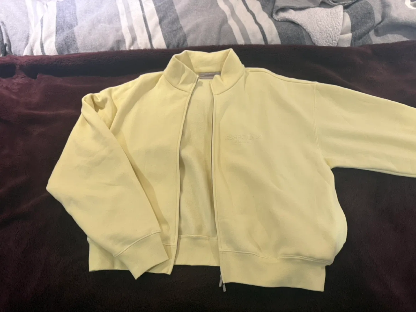 Essentials Fear of God Track Jacket Yellow image indicator(2)