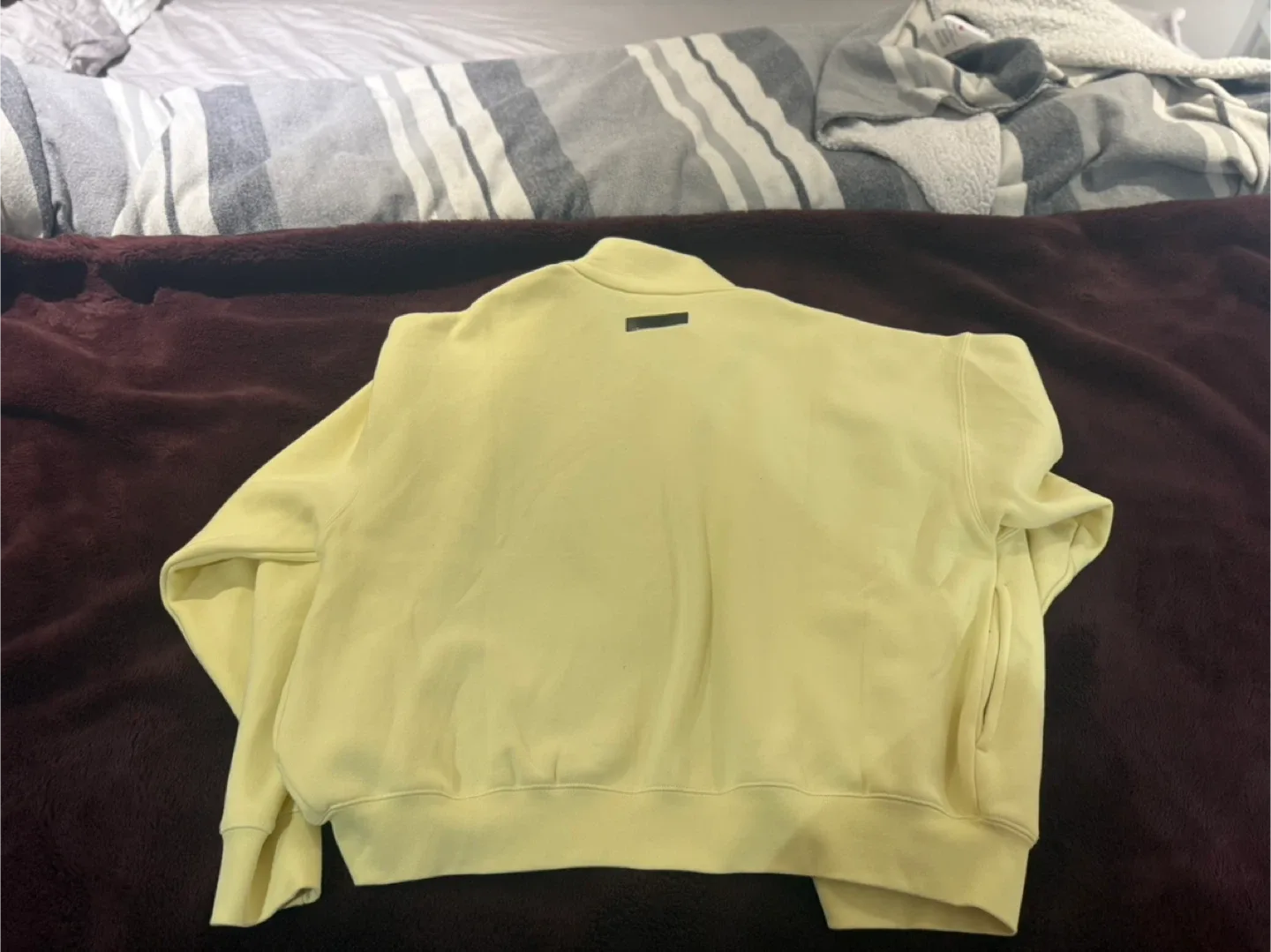 Essentials Fear of God Track Jacket Yellow image indicator(3)
