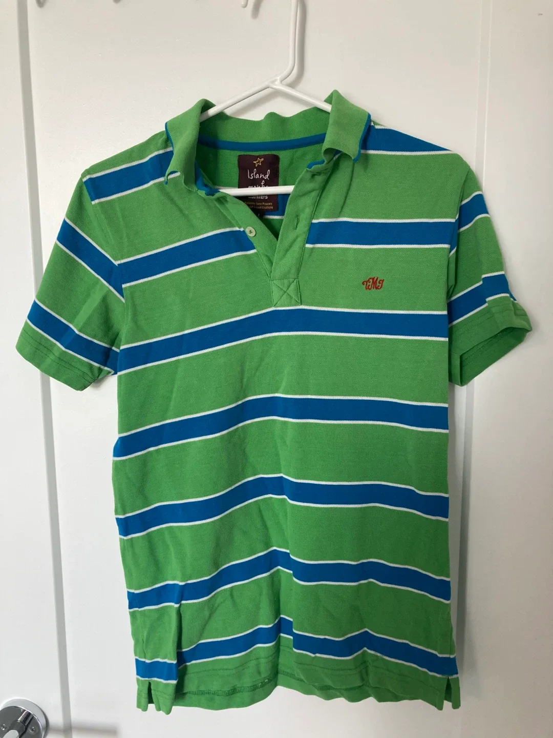 Island Monks Vintage Casual Polo - Size S thumbnail