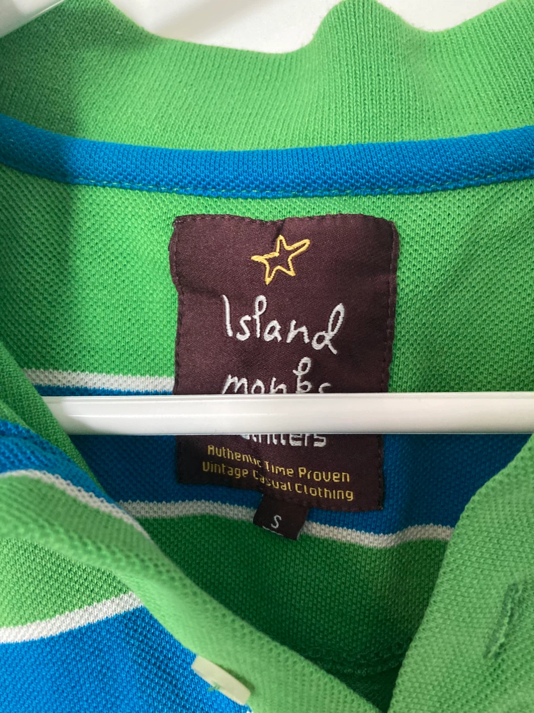 Island Monks Vintage Casual Polo - Size S - photo 2