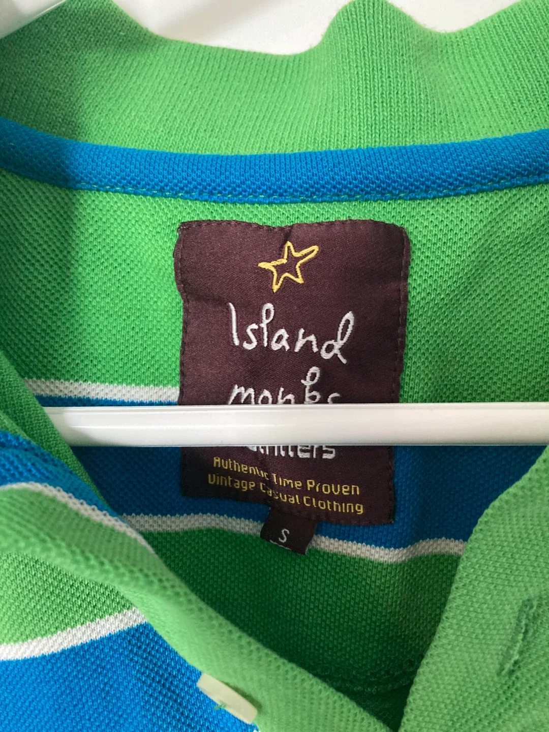 Island Monks Vintage Casual Polo - Size S image indicator(2)