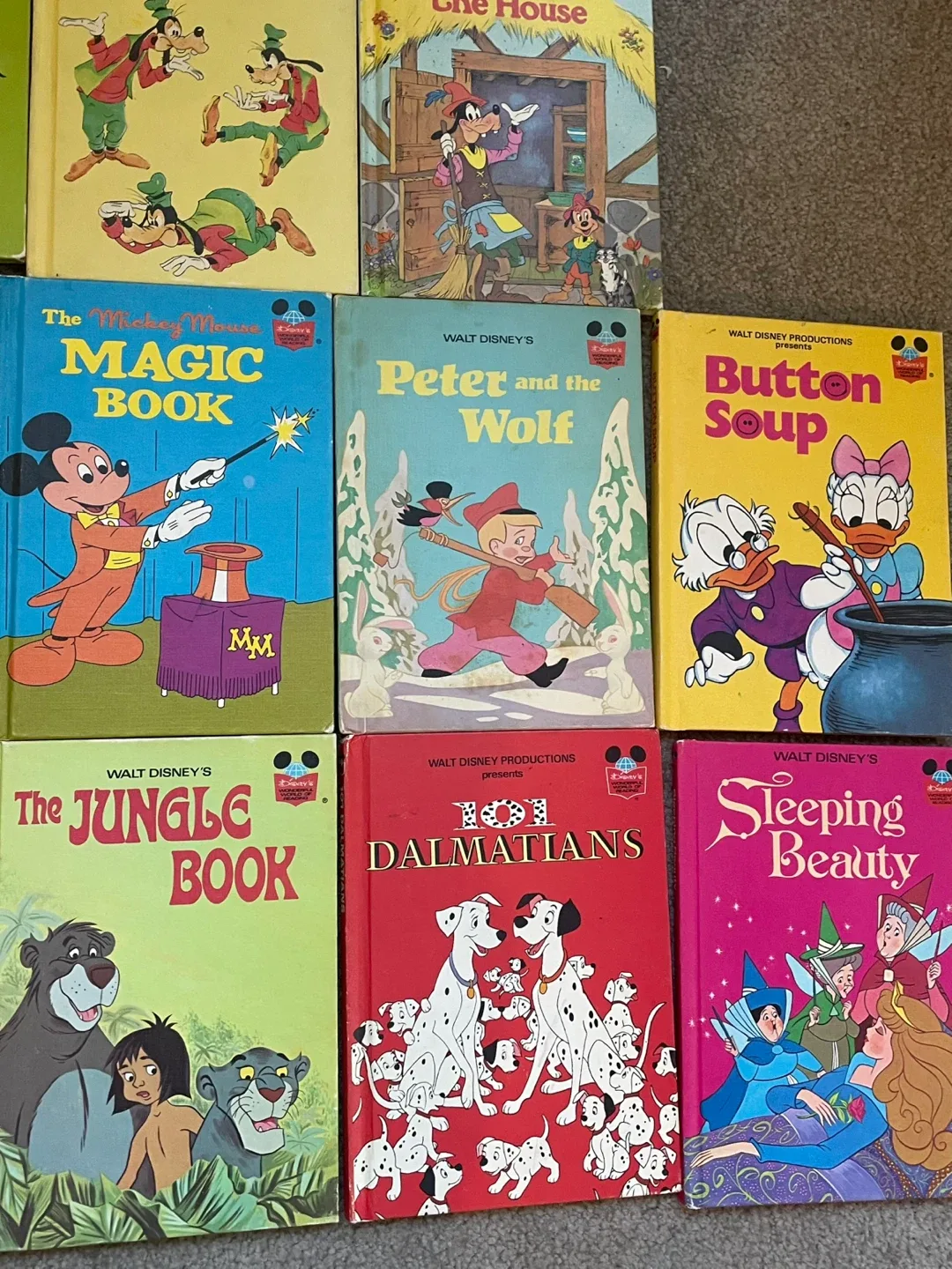 Walt Disney's Wonderful World of Reading Books - Lot of 24