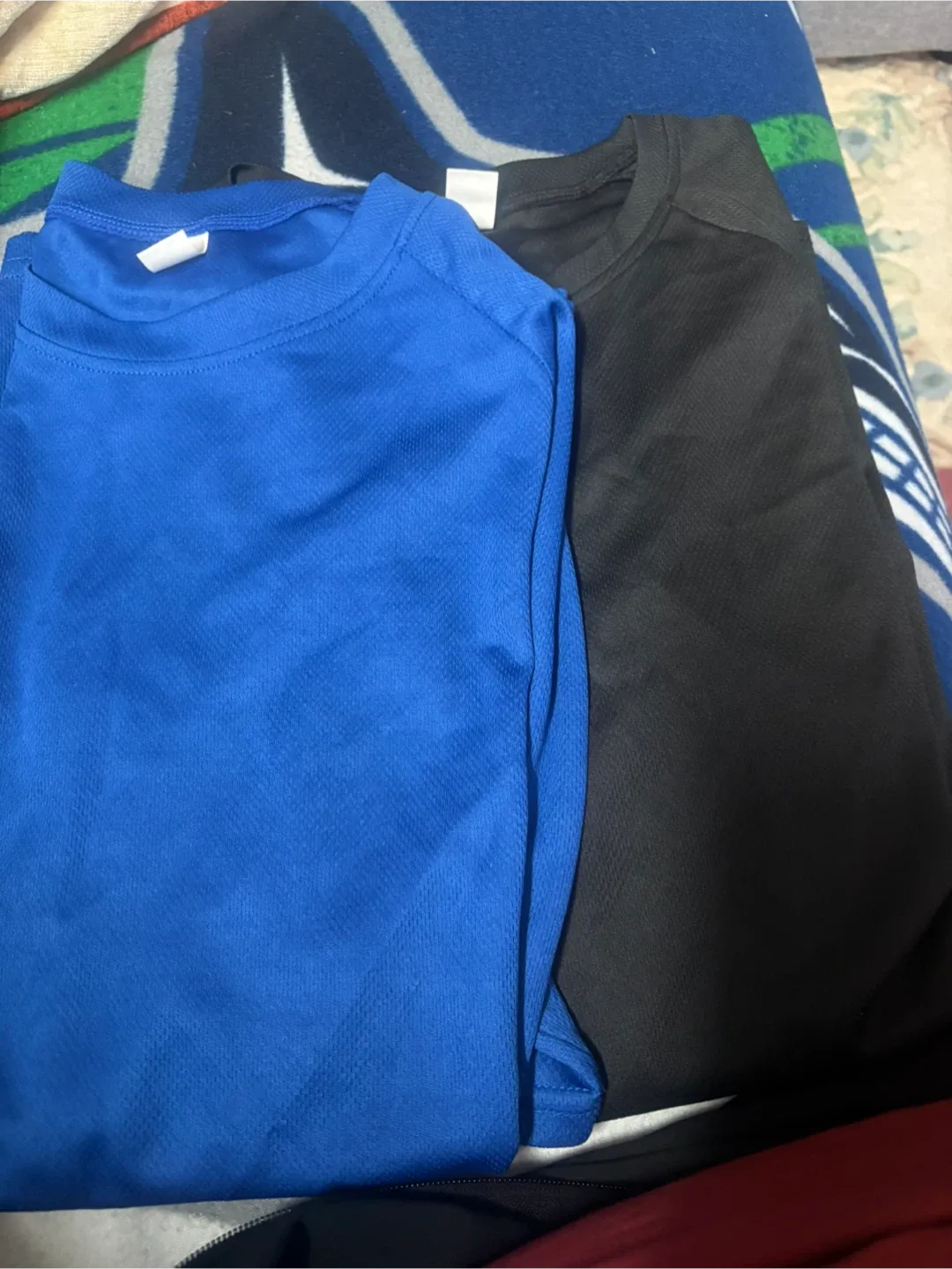 New Blue and Black T-Shirts