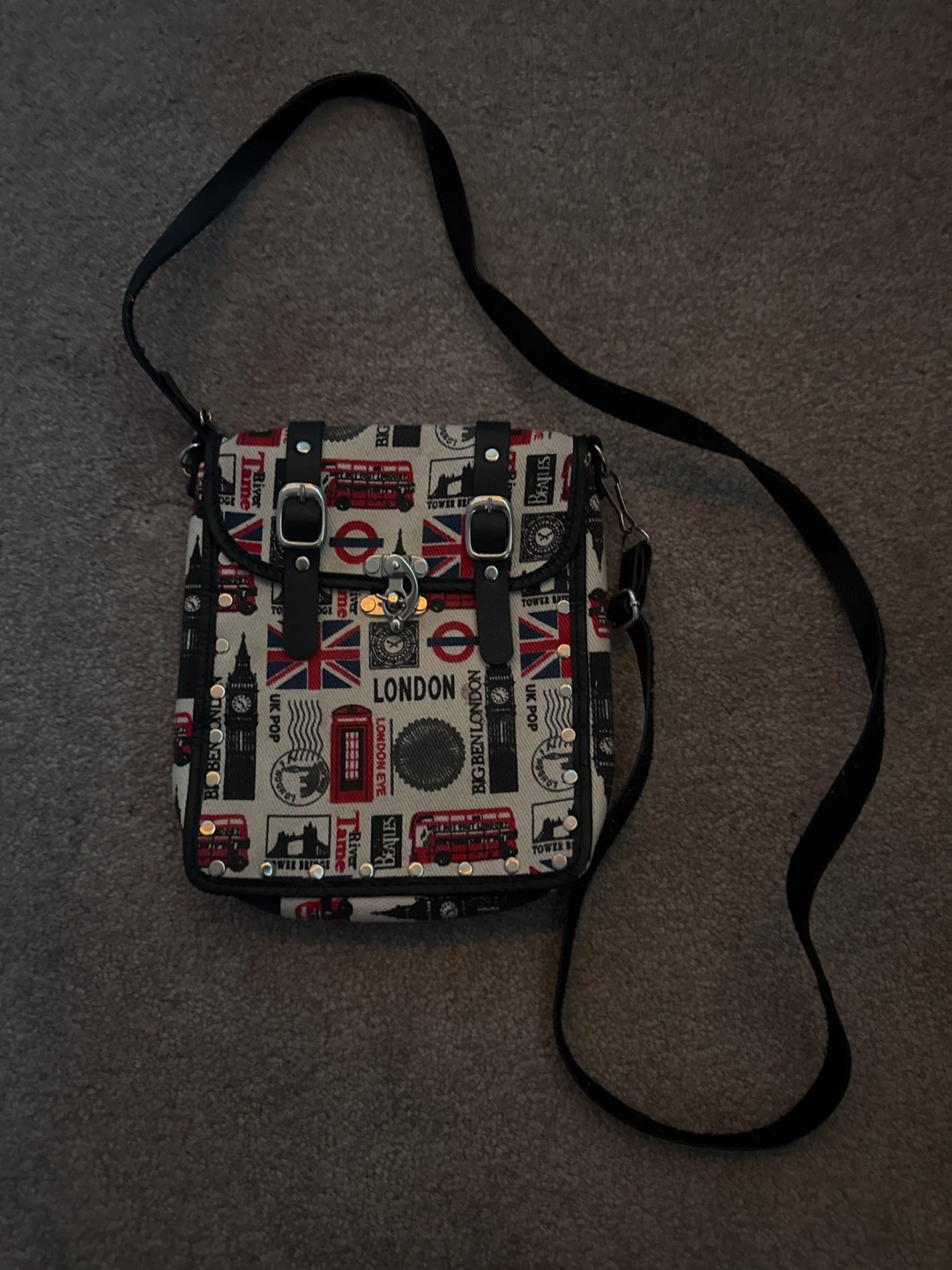 London themed Crossbody Bag