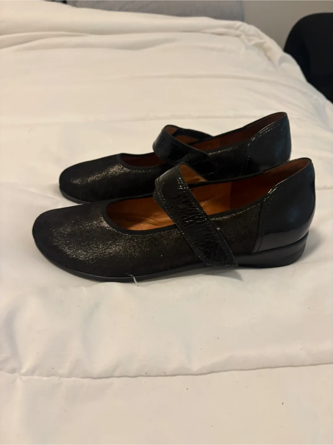 Ganter Black Mary Jane Shoes - Size 9 image indicator(3)