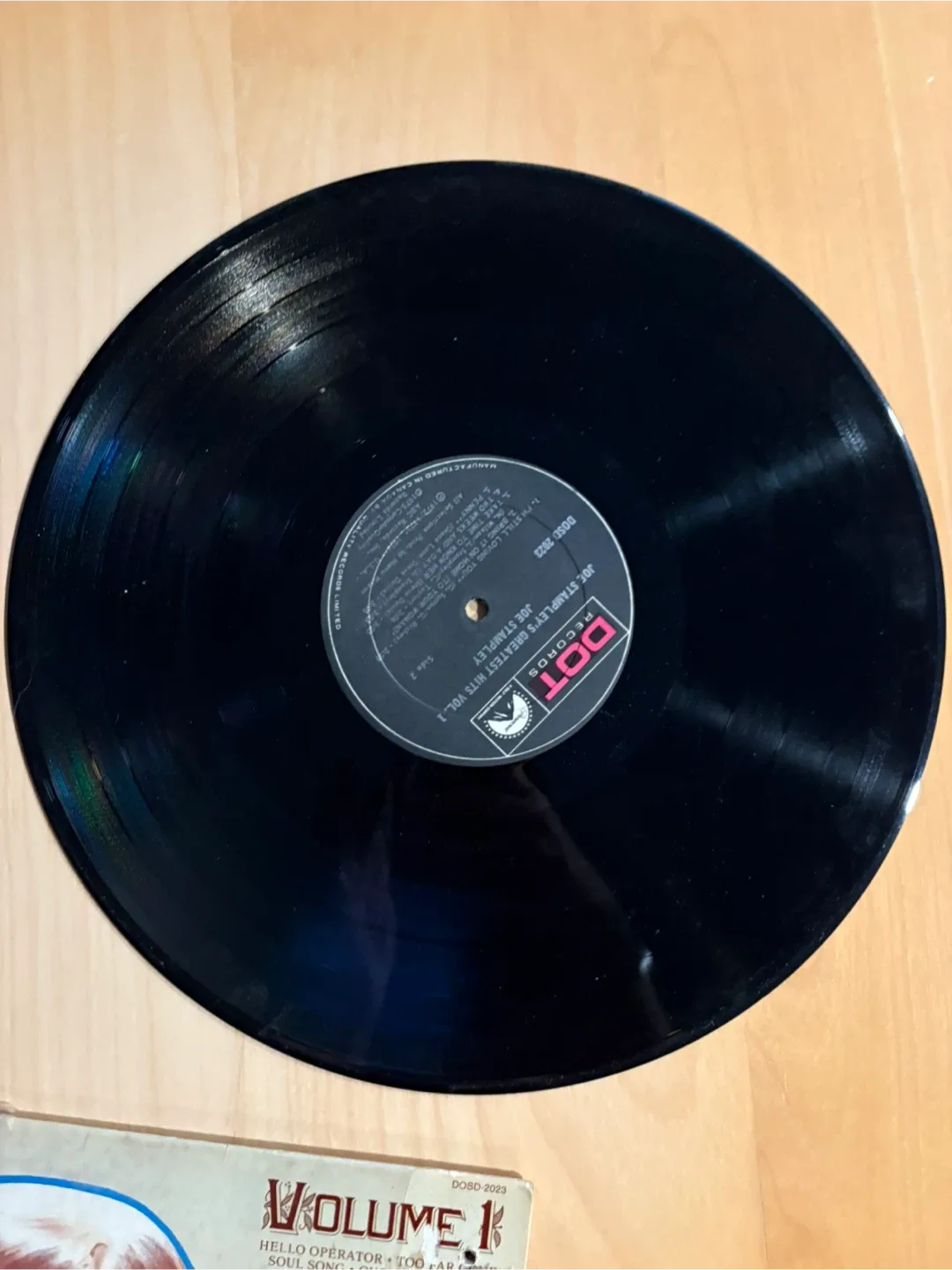 Joe Stampley's Greatest Hits Vinyl Record image indicator(4)