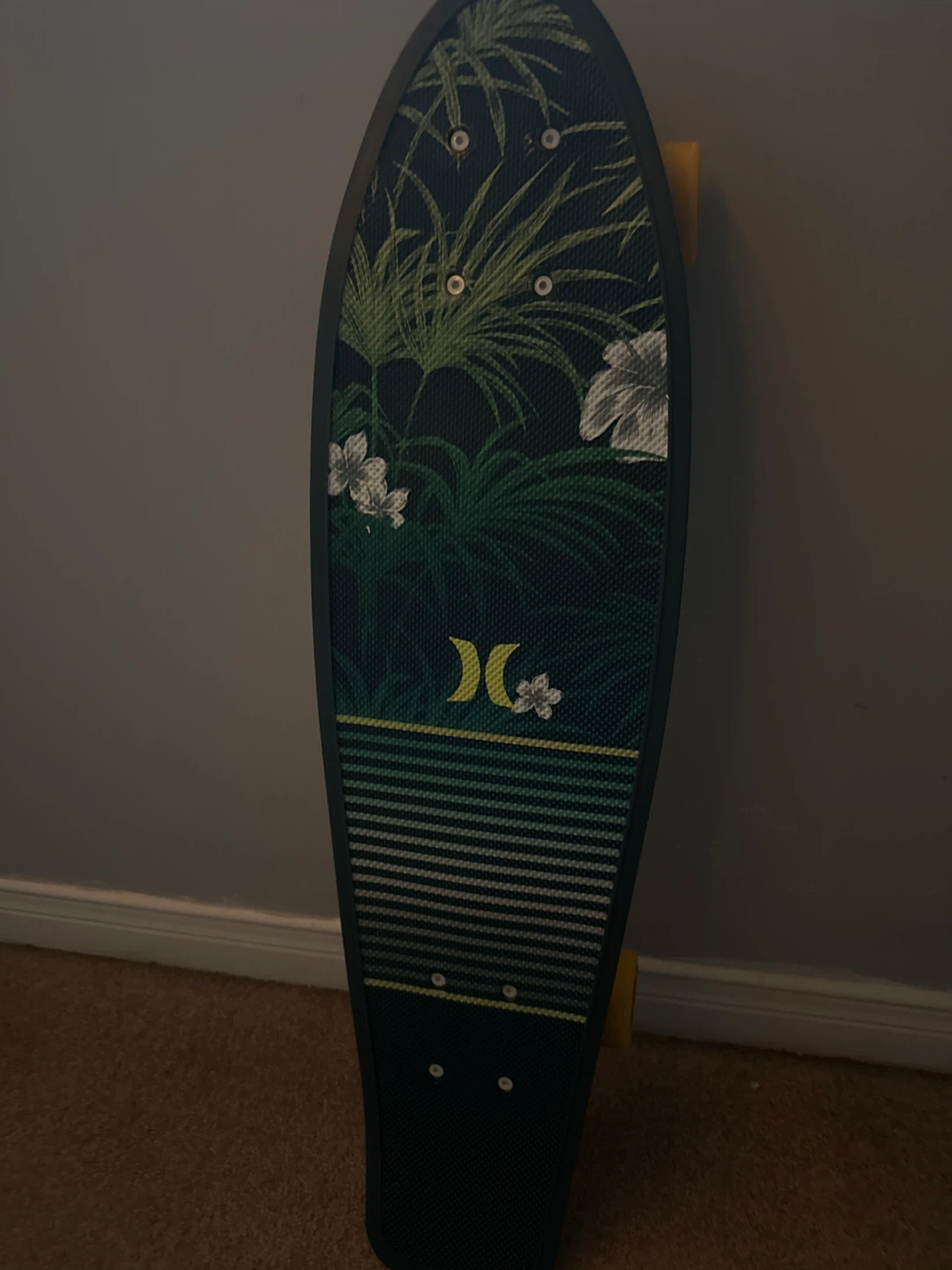 Hurley Skateboard - Floral Design - photo 2