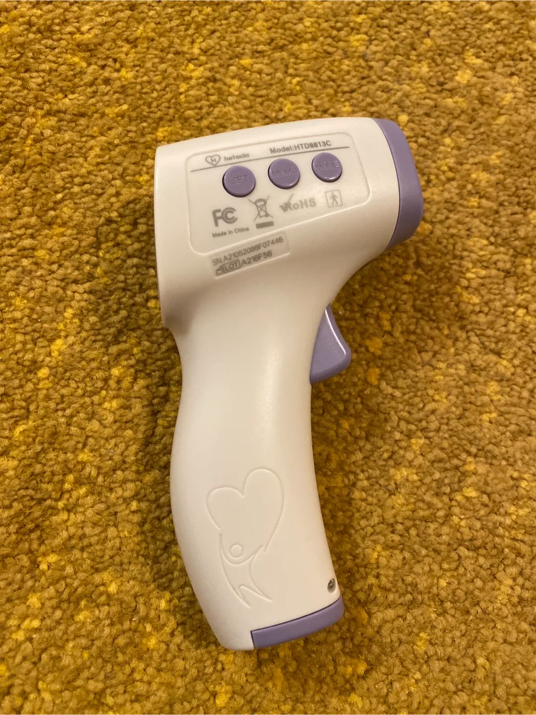 Hetado Non-Contact Infrared Body Thermometer HTD8813C thumbnail