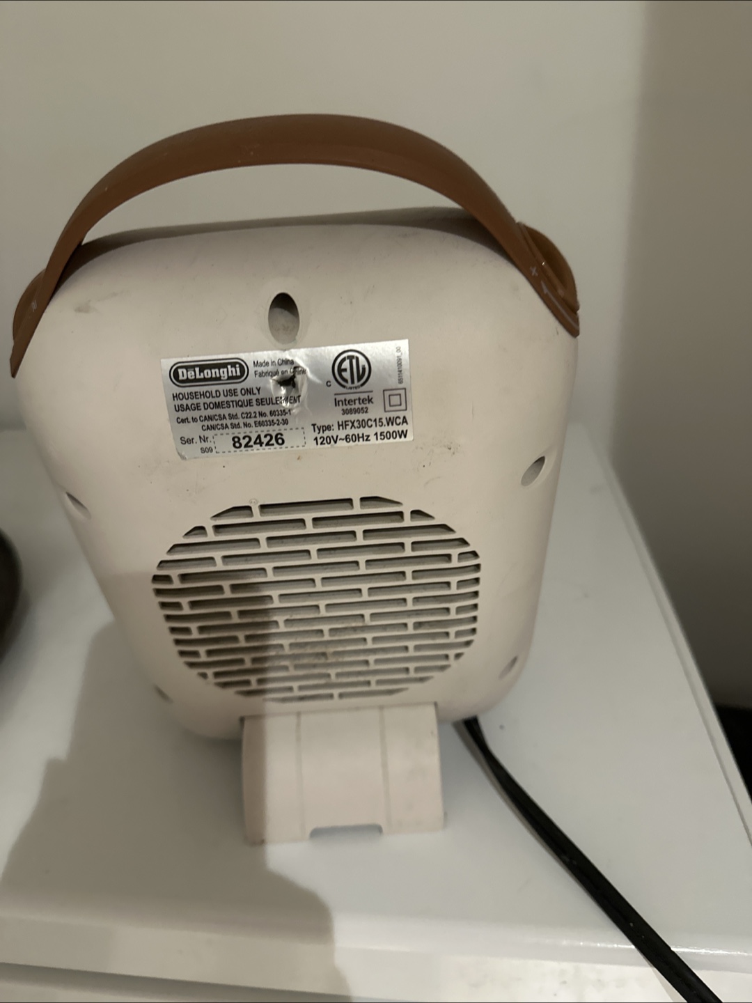DeLonghi HFX36C15.WCA Heater - photo 2