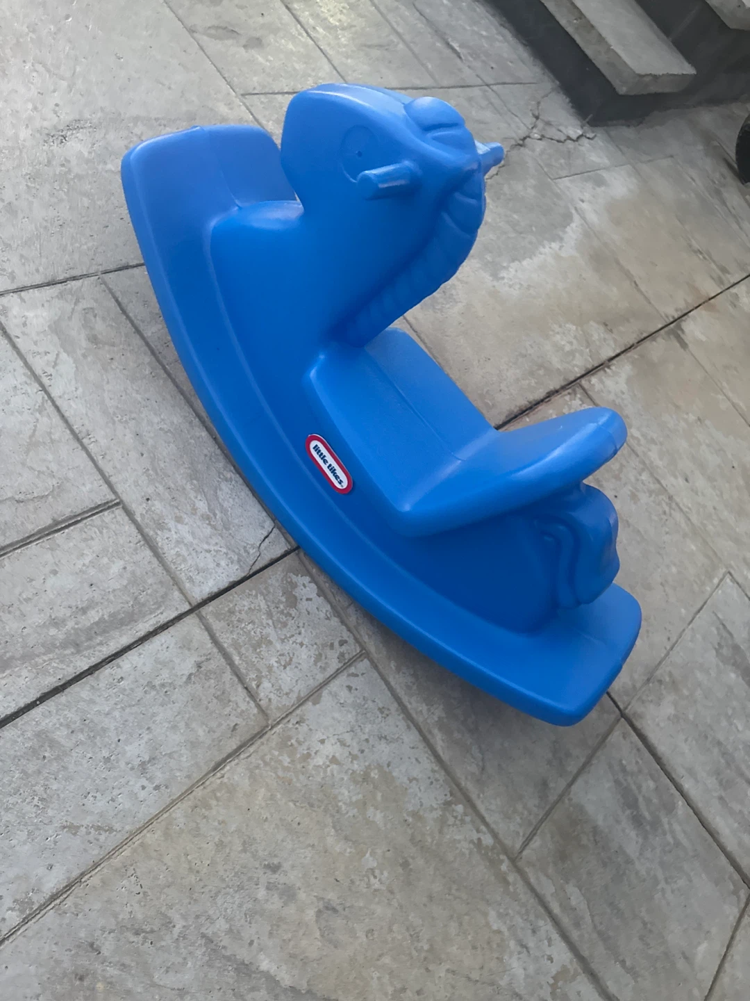 Little Tikes Blue Rocking Horse