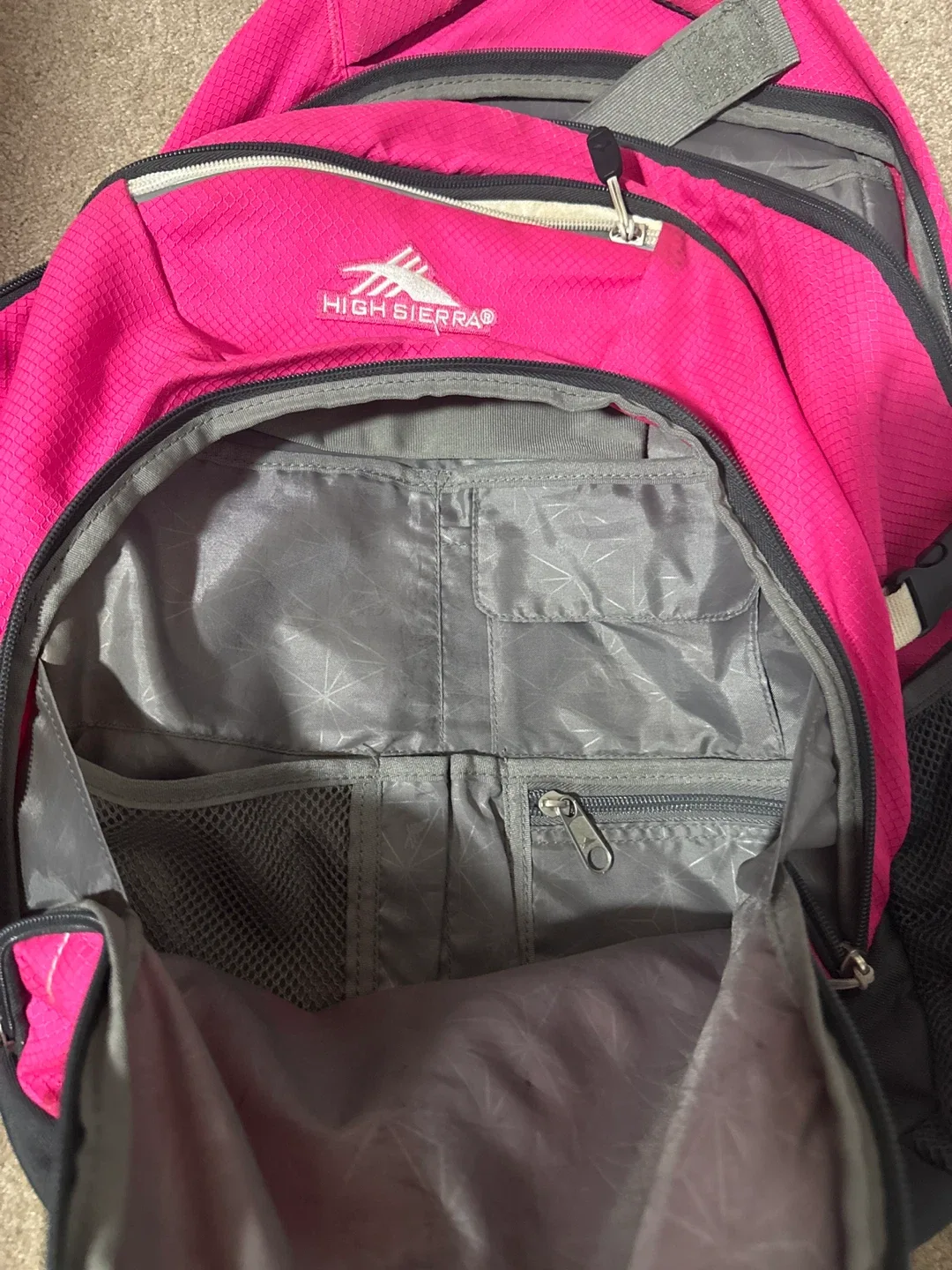 High Sierra Pink Backpack image indicator(2)