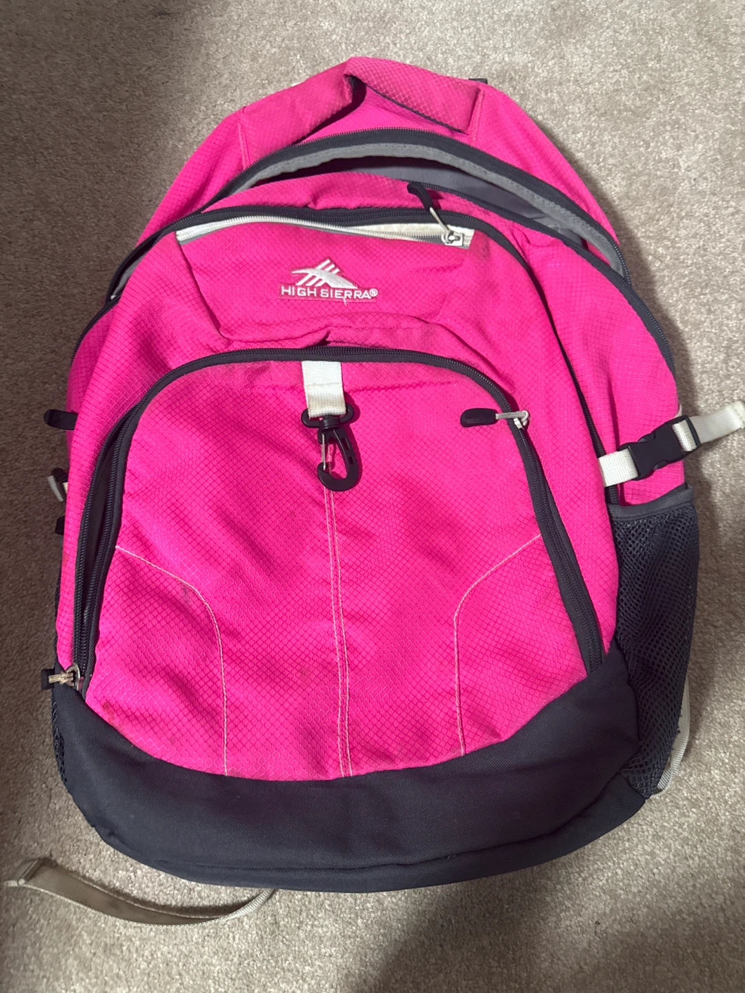 High Sierra Pink Backpack