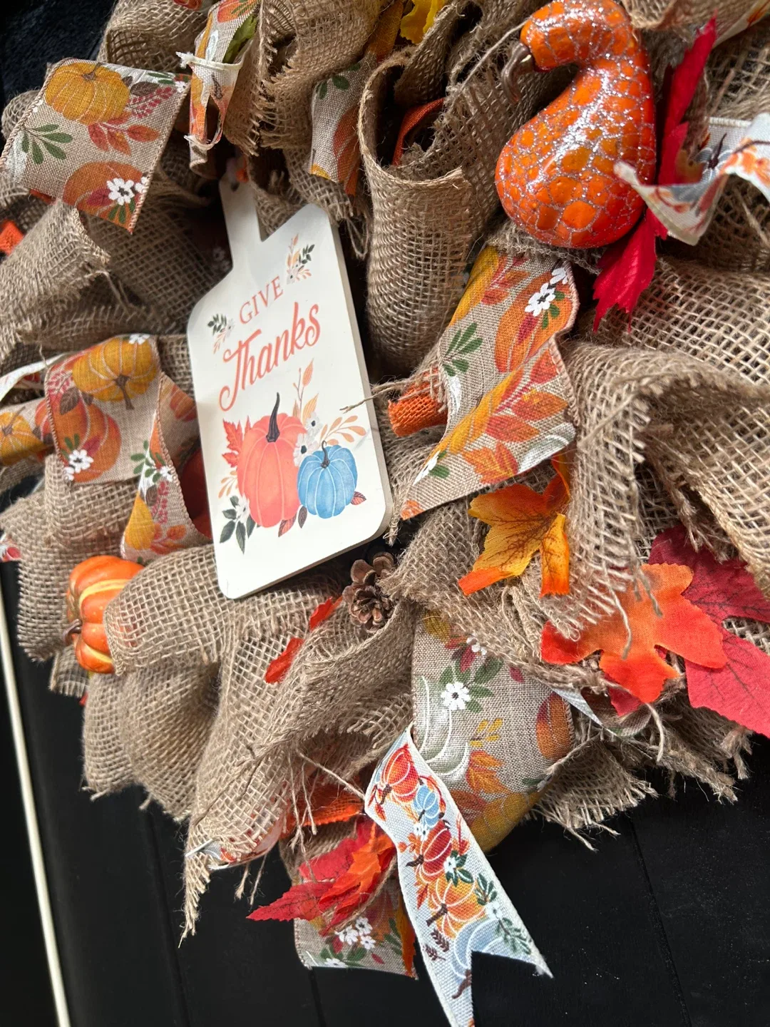 Fall Harvest Wreath - Autumn Decor image indicator(2)