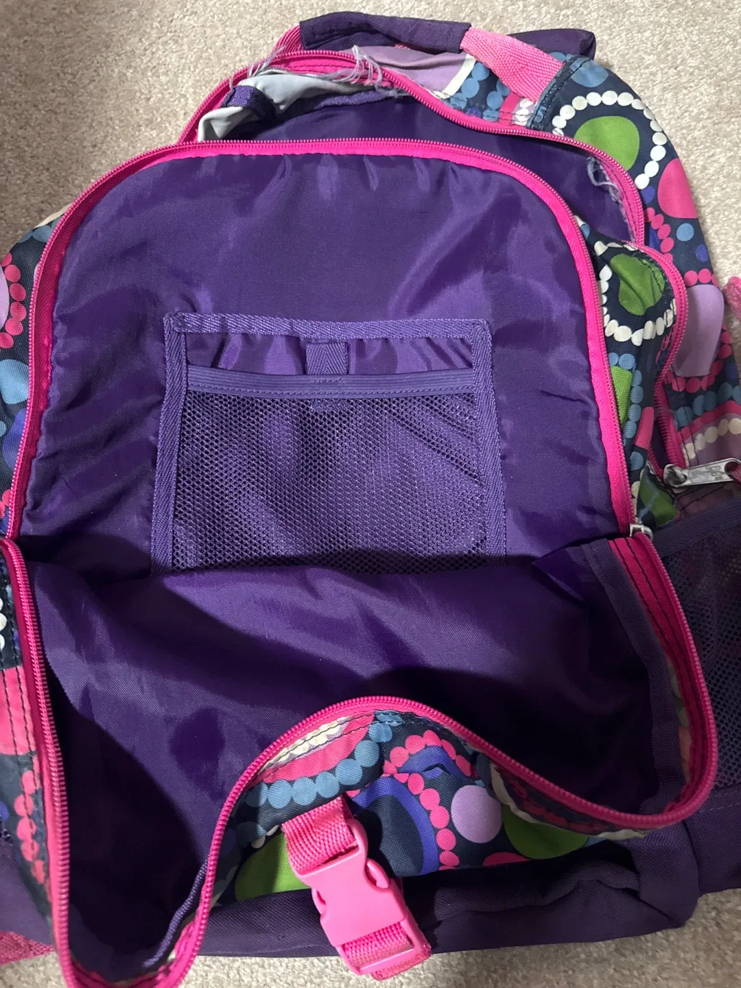 Kids' Backpack - Colorful Pattern image indicator(2)