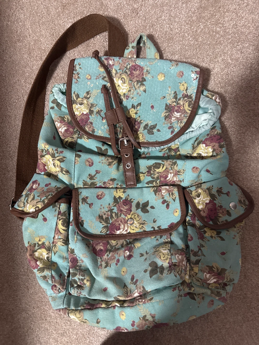 Floral Backpack