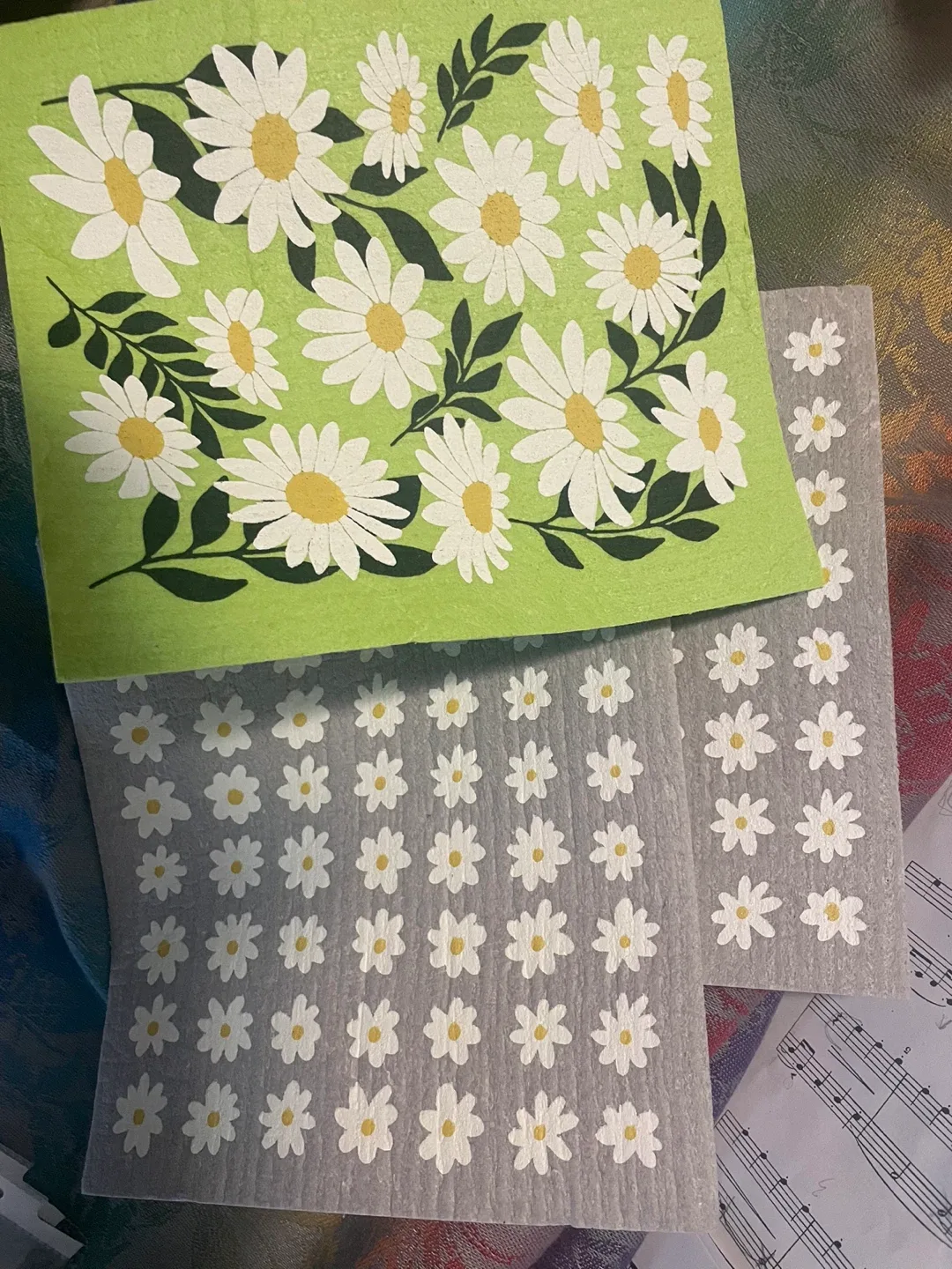 Swedish Dishcloths - Daisy Pattern thumbnail