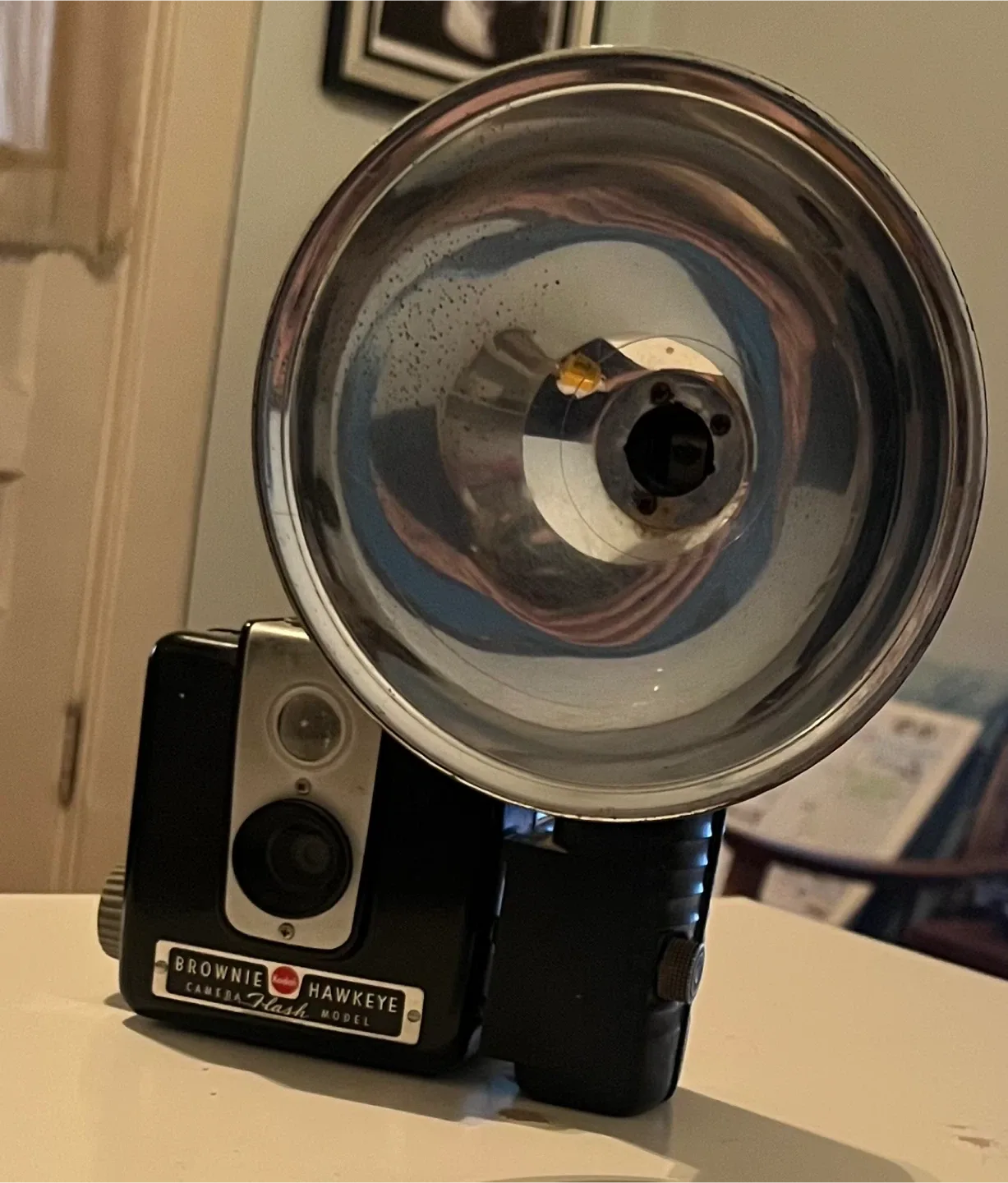1950 Vintage Brownie Hawkeye Camera with Flash image indicator(6)