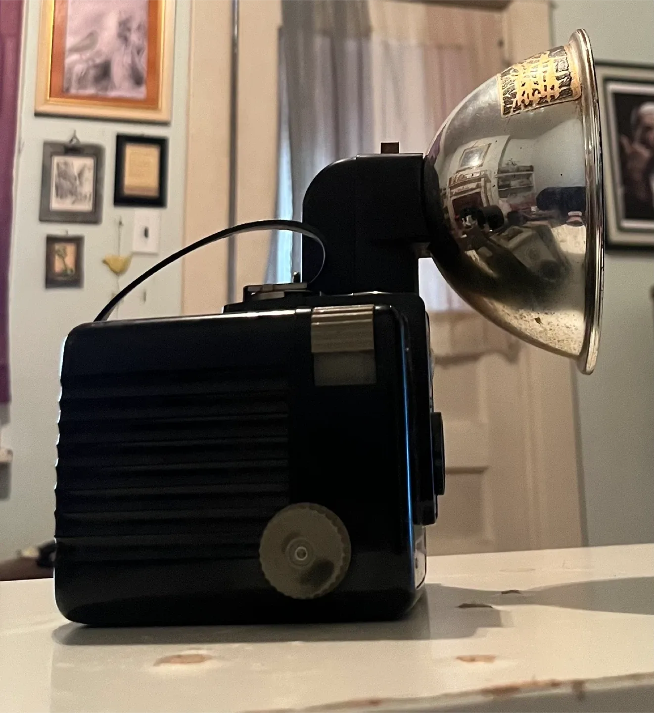 1950 Vintage Brownie Hawkeye Camera with Flash image indicator(7)