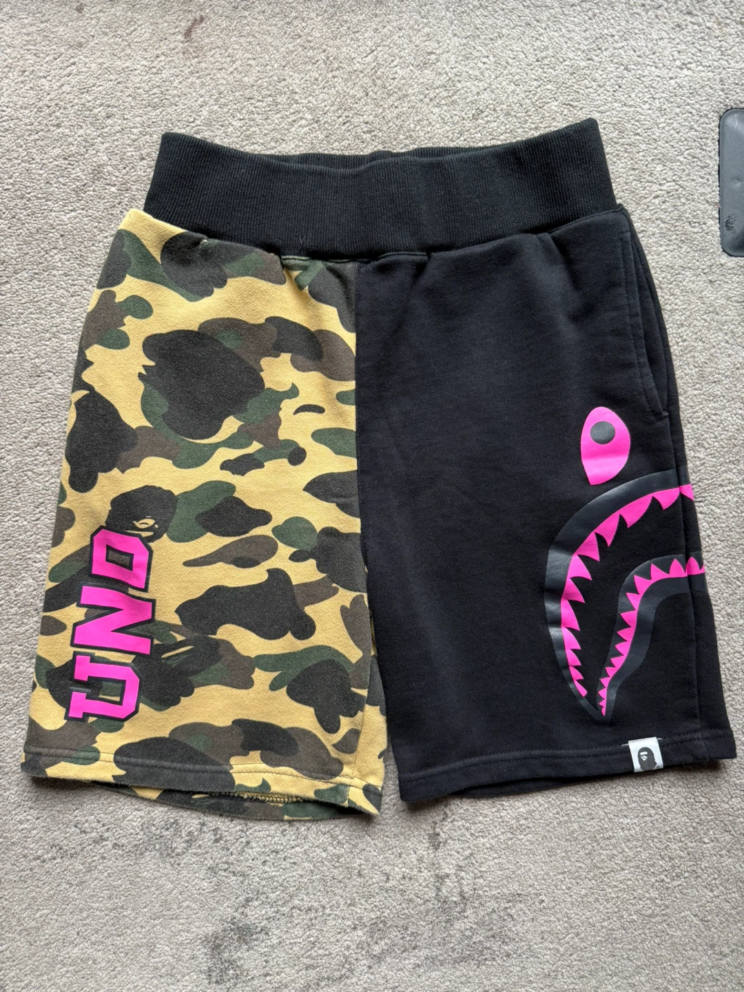 Bathing Ape x Undefeated Camo Shorts
