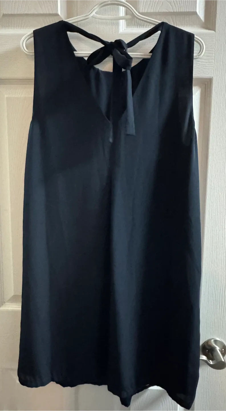 Navy Sleeveless Dress image indicator(3)